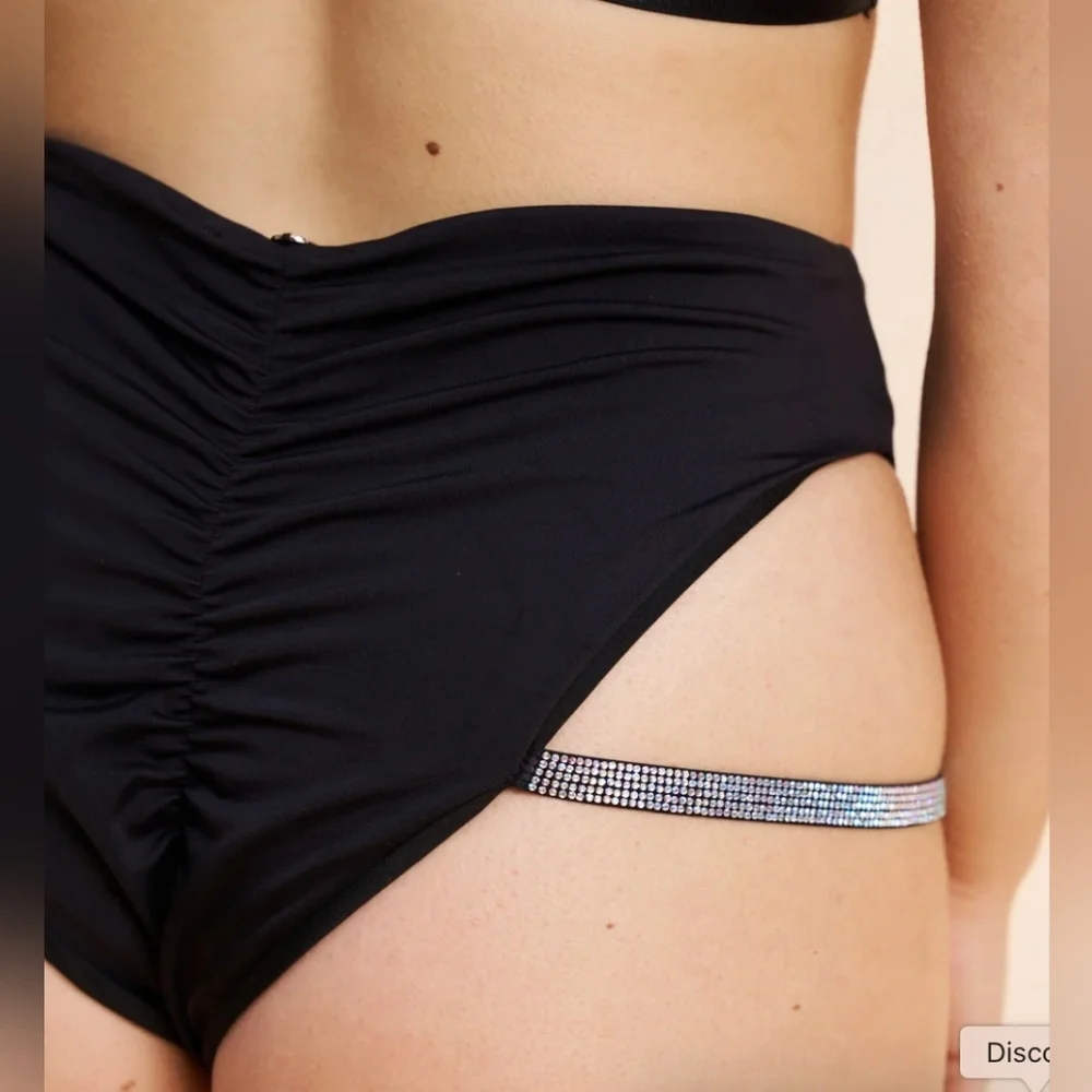 Lunalae Diva Diamante High Cut Pole Shorts - Picture 7 of 10